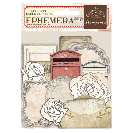 Stamperia Create Happiness Christmas Ephemera Letters (20pcs) (DFLCT32) (DISCONTINUED)