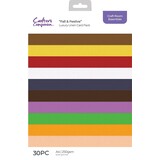 Crafter's Companion Fall & Festive A4 Bumper Linen Card Pack (CC-CRE-BUMPLIN-FAFE-A4) (OUTLET)