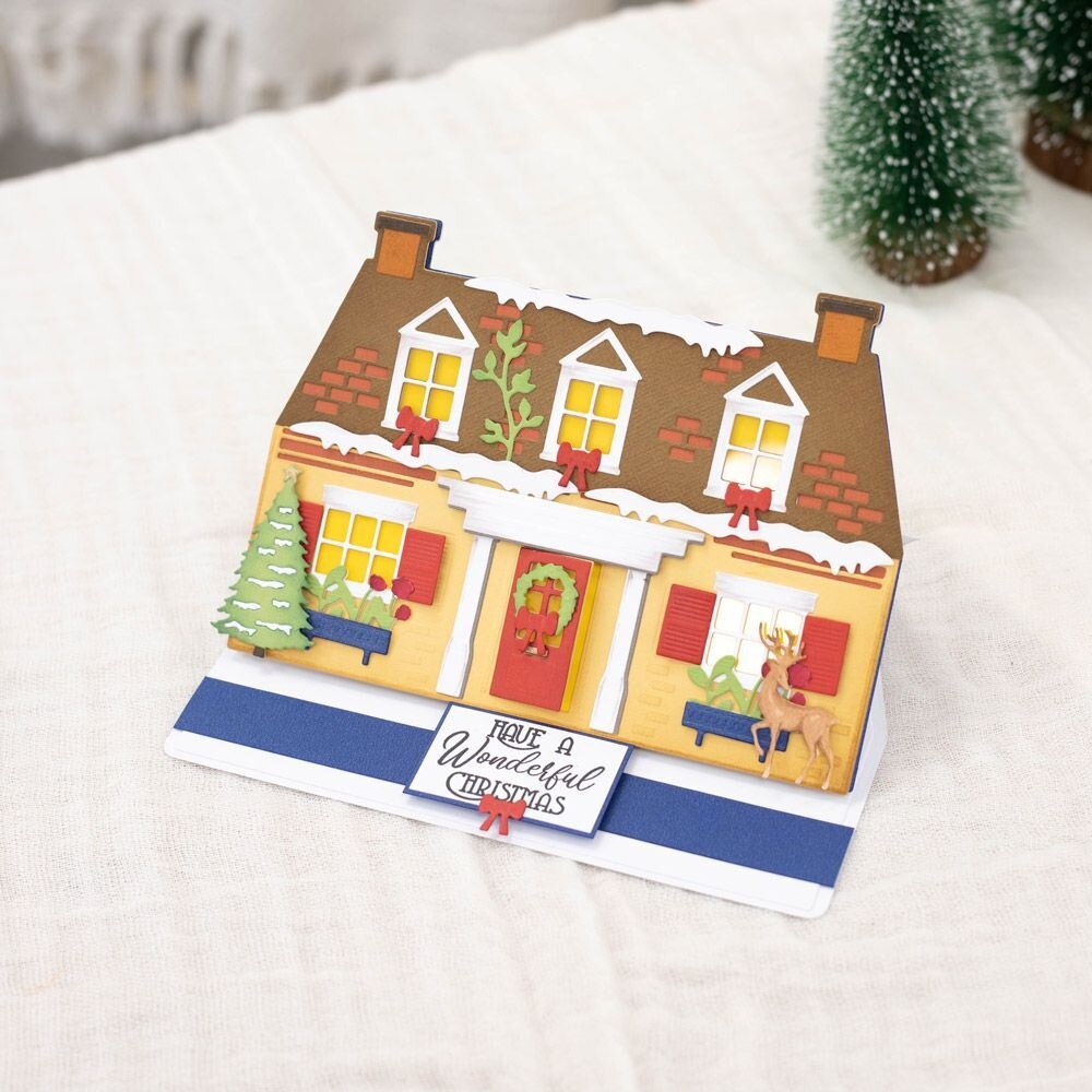Crafter's Companion 3-in-1 Create-a-Card Cutting & Embossing Die Cosy Country Cottage (CC-DCE-MD-CCCO) (OUTLET) Crafter's Companion 3-in-1 Create-a-Card Cutting & Embossing Die Cosy Country Cottage (CC-DCE-MD-CCCO) (OUTLET)