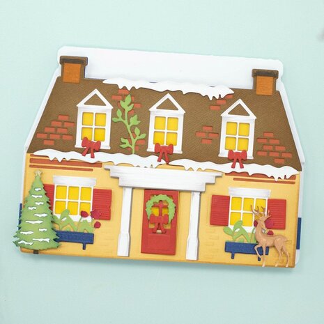 Crafter's Companion 3-in-1 Create-a-Card Cutting & Embossing Die Cosy Country Cottage (CC-DCE-MD-CCCO) (OUTLET) Crafter's Companion 3-in-1 Create-a-Card Cutting & Embossing Die Cosy Country Cottage (CC-DCE-MD-CCCO) (OUTLET)