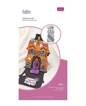 Crafter's Companion 3-in-1 Create-a-Card Cutting & Embossing Die Spooky House (CC-DCE-MD-SPHO) (OUTLET) Crafter's Companion 3-in-1 Create-a-Card Cutting & Embossing Die Spooky House (CC-DCE-MD-SPHO) (OUTLET)
