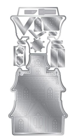 Crafter's Companion 3-in-1 Create-a-Card Cutting & Embossing Die Spooky House (CC-DCE-MD-SPHO) (OUTLET) Crafter's Companion 3-in-1 Create-a-Card Cutting & Embossing Die Spooky House (CC-DCE-MD-SPHO) (OUTLET)
