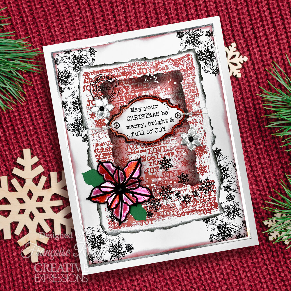 Woodware Christmas Old Labels Clear Stamps (FRS1018) (OUTLET) Woodware Christmas Old Labels Clear Stamps (FRS1018) (OUTLET)