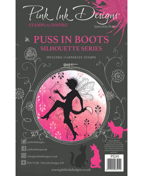 Pink Ink Designs Puss In Boots A5 Clear Stamps (PI241) (OUTLET)