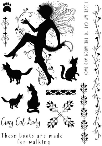 Pink Ink Designs Puss In Boots A5 Clear Stamps (PI241) (OUTLET) Pink Ink Designs Puss In Boots A5 Clear Stamps (PI241) (OUTLET)