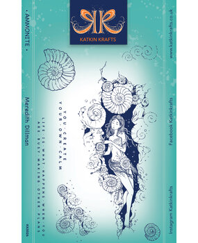 Katkin Krafts Ammonite A5 Clear Stamp Set (KK0026) (OUTLET)