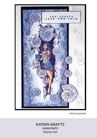 Katkin Krafts Ammonite A5 Clear Stamp Set (KK0026) (OUTLET)