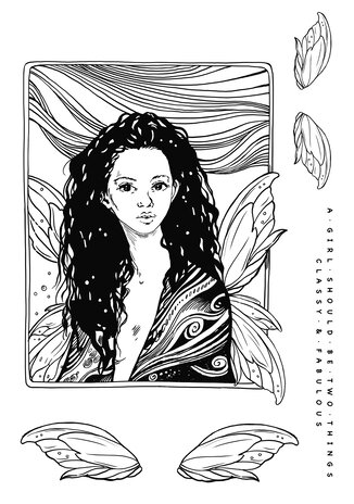 Katkin Krafts Millie A5 Clear Stamp Set (KK0025) (OUTLET)