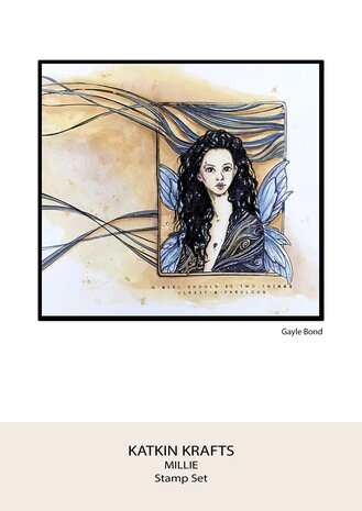 Katkin Krafts Millie A5 Clear Stamp Set (KK0025) (OUTLET) Katkin Krafts Millie A5 Clear Stamp Set (KK0025) (OUTLET)