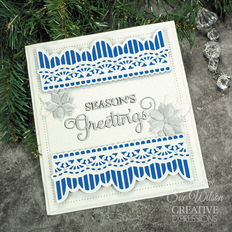 Creative Expressions Sue Wilson Craft Die Season's Greetings (CEDSS029) (OUTLET) Creative Expressions Sue Wilson Craft Die Season's Greetings (CEDSS029) (OUTLET)