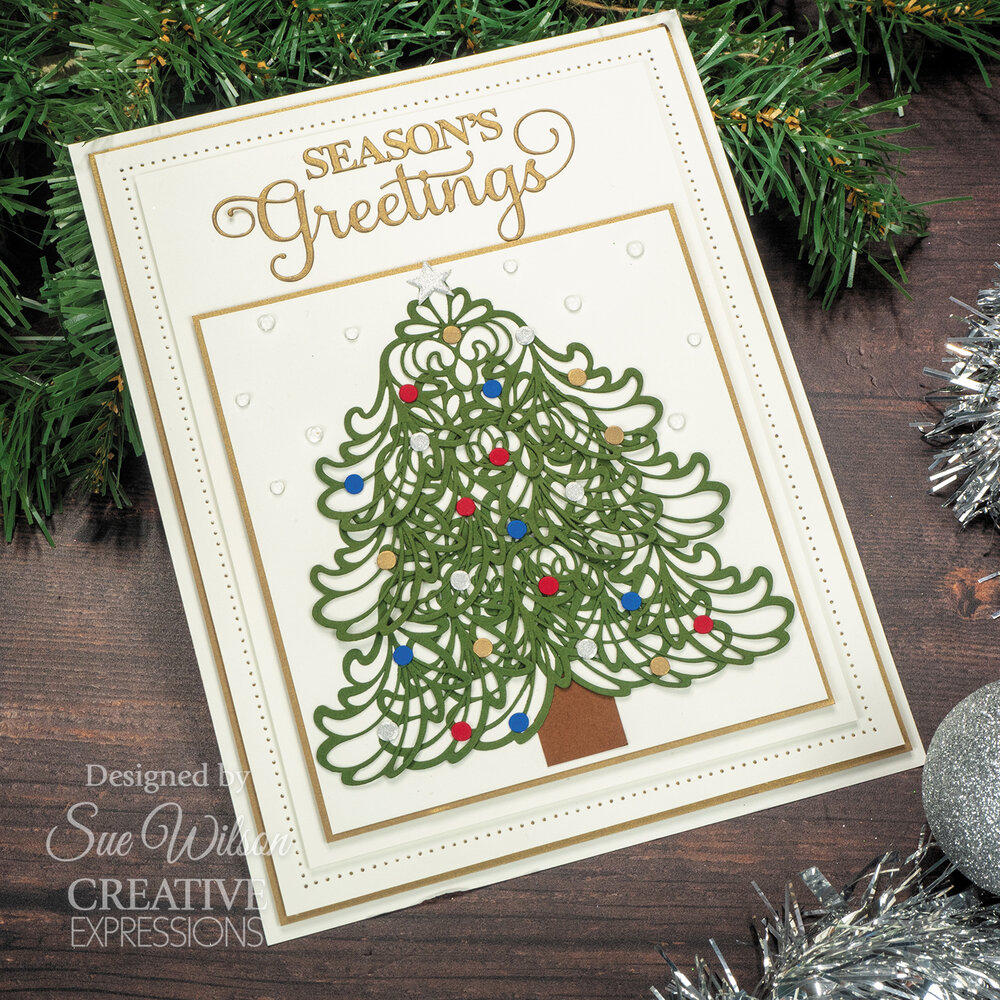 Creative Expressions Sue Wilson Craft Die Season's Greetings (CEDSS029) (OUTLET) Creative Expressions Sue Wilson Craft Die Season's Greetings (CEDSS029) (OUTLET)