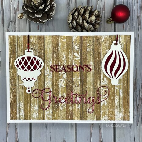 Creative Expressions Sue Wilson Craft Die Season's Greetings (CEDSS029) (OUTLET) Creative Expressions Sue Wilson Craft Die Season's Greetings (CEDSS029) (OUTLET)