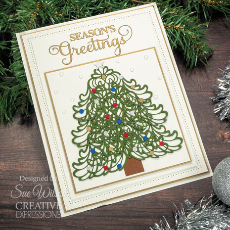 Creative Expressions Sue Wilson Craft Die Plume Corner (CED3274) (OUTLET)