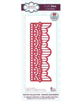 Creative Expressions Sue Wilson Craft Die Ornate Adornment (CED3273) (OUTLET)