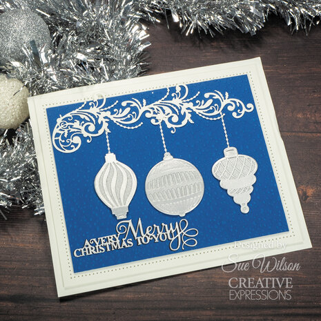 Creative Expressions Sue Wilson Craft Die Vintage Baubles (CED3271) (OUTLET) Creative Expressions Sue Wilson Craft Die Vintage Baubles (CED3271) (OUTLET)