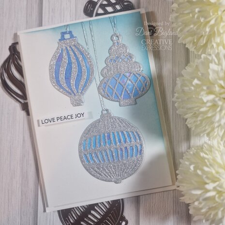 Creative Expressions Sue Wilson Craft Die Vintage Baubles (CED3271) (OUTLET) Creative Expressions Sue Wilson Craft Die Vintage Baubles (CED3271) (OUTLET)