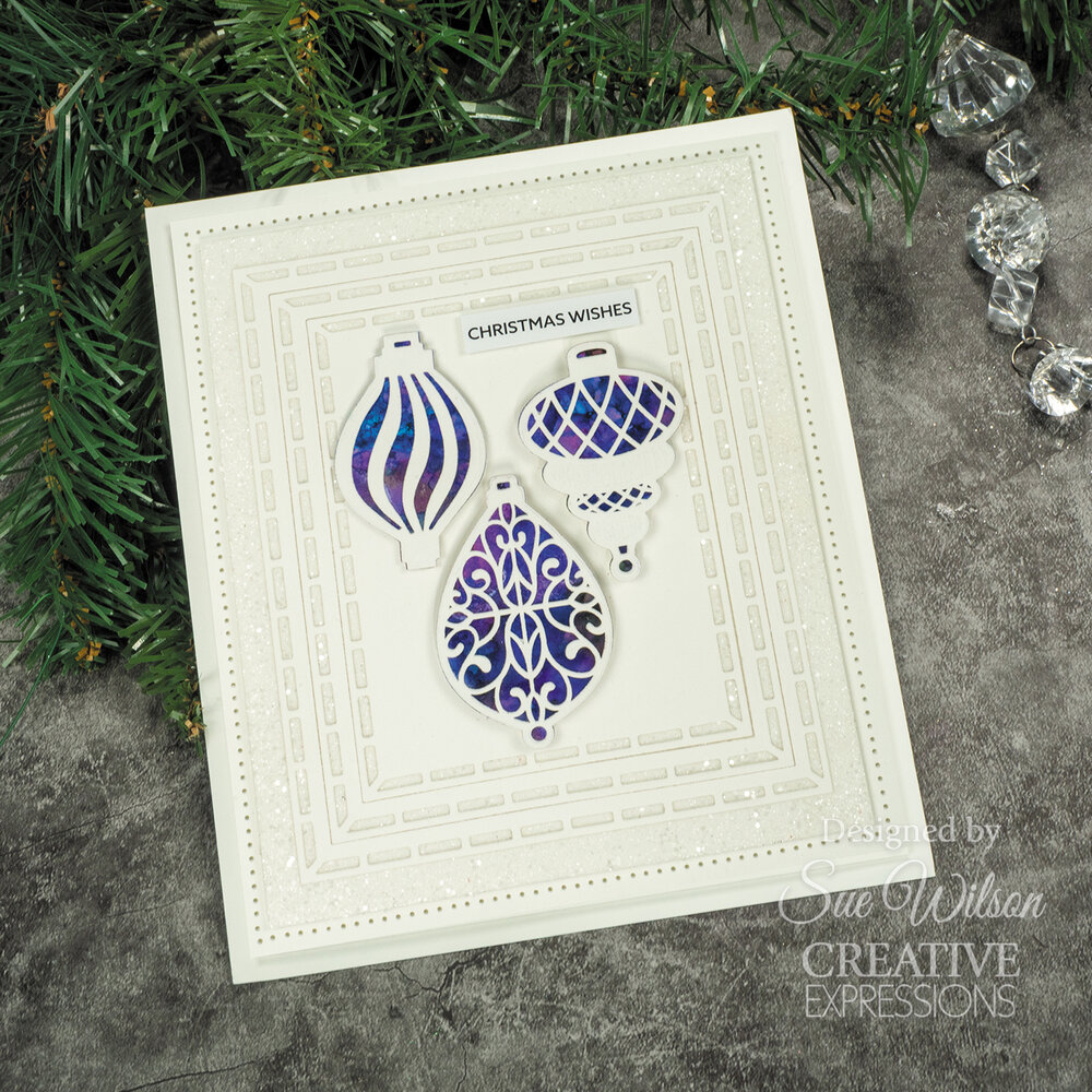 Creative Expressions Sue Wilson Craft Die Vintage Baubles (CED3271) (OUTLET) Creative Expressions Sue Wilson Craft Die Vintage Baubles (CED3271) (OUTLET)