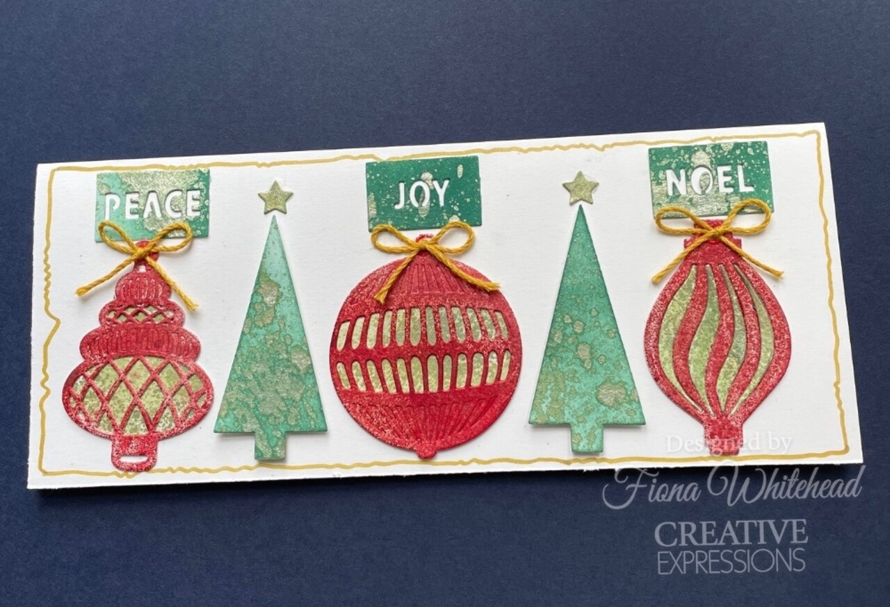 Creative Expressions Sue Wilson Craft Die Vintage Baubles (CED3271) (OUTLET) Creative Expressions Sue Wilson Craft Die Vintage Baubles (CED3271) (OUTLET)