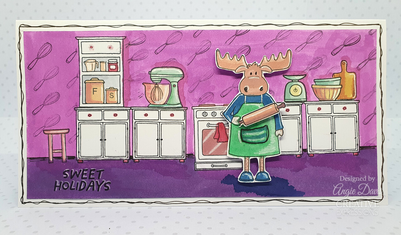 Creative Expressions Jane's Doodles Clear Stamp Set Merry & Sweet (CEC1041) (OUTLET)