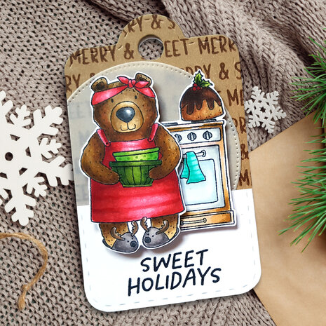 Creative Expressions Jane's Doodles Clear Stamp Set Merry & Sweet (CEC1041) (OUTLET)