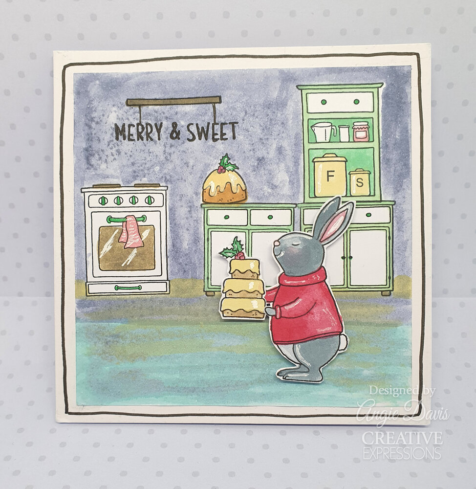 Creative Expressions Jane's Doodles Clear Stamp Set Merry & Sweet (CEC1041) (OUTLET)