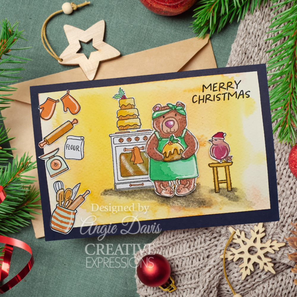 Creative Expressions Jane's Doodles Clear Stamp Set Merry & Sweet (CEC1041) (OUTLET)