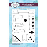 Creative Expressions Helen Colebrook Clear Stamp A6 Beautiful Banners (CEC1024) (OUTLET)