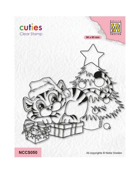 Nellie Snellen Cuties Clear Stamps Tiger (NCCS050) (OUTLET)