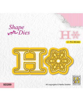 Nellie Snellen Shape Dies Teksten Hohoho (SD289) (OUTLET)