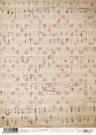 Papers For You Father Christmas II Rice Paper Kit (6pcs) (PFY-12198) (DISCONTINUED)