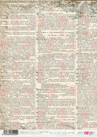 Papers For You Father Christmas II Rice Paper Kit (6pcs) (PFY-12198) (DISCONTINUED)