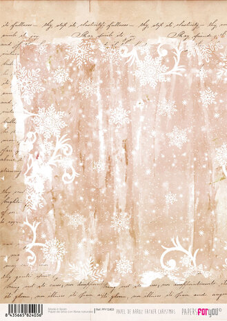 Papers For You Father Christmas II Rice Paper Kit (6pcs) (PFY-12198) (DISCONTINUED)