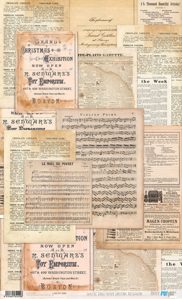 Papers For You Father Christmas III Rice Paper Kit (4 pcs) (PFY-12406) (DISCONTINUED) Papers For You Father Christmas III Rice Paper Kit (4 pcs) (PFY-12406) (DISCONTINUED)