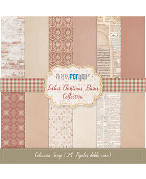 Papers For You Father Christmas Basics Midi Scrap Paper Pack (24pcs) (PFY-12345) (DISCONTINUED) Papers For You Father Christmas Basics Midi Scrap Paper Pack (24pcs) (PFY-12345) (DISCONTINUED)