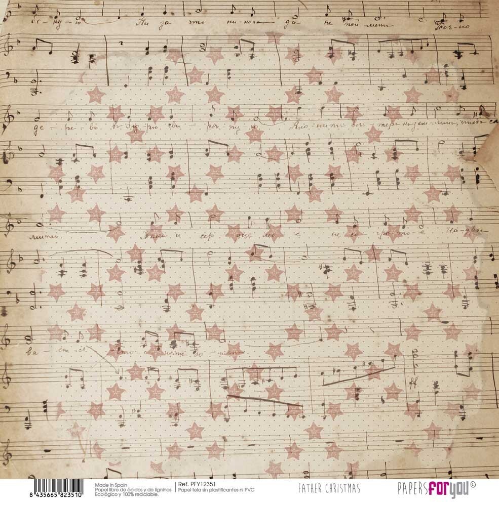 Papers For You Father Christmas Canvas Scrap Pack (8pcs) (PFY-12349) (DISCONTINUED) Papers For You Father Christmas Canvas Scrap Pack (8pcs) (PFY-12349) (DISCONTINUED)