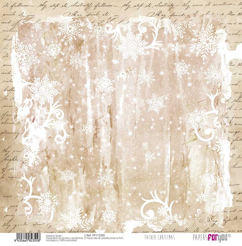 Papers For You Father Christmas Canvas Scrap Pack (8pcs) (PFY-12349) (DISCONTINUED) Papers For You Father Christmas Canvas Scrap Pack (8pcs) (PFY-12349) (DISCONTINUED)