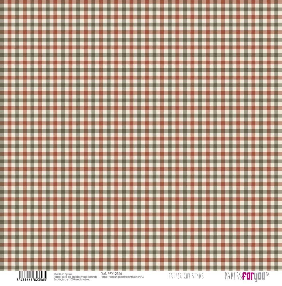 Papers For You Father Christmas Canvas Scrap Pack (8pcs) (PFY-12349) (DISCONTINUED) Papers For You Father Christmas Canvas Scrap Pack (8pcs) (PFY-12349) (DISCONTINUED)