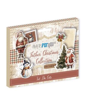 Papers For You Father Christmas Die Cuts (PFY-12348) (DISCONTINUED) Papers For You Father Christmas Die Cuts (PFY-12348) (DISCONTINUED)
