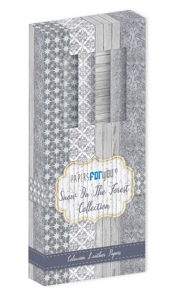 Papers For You Snow On The Forest Leather Paper Kit (4pcs) (PFY-12534) (DISCONTINUED) Papers For You Snow On The Forest Leather Paper Kit (4pcs) (PFY-12534) (DISCONTINUED)