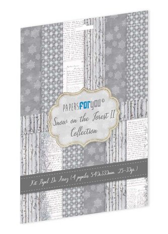 Papers For You Snow on the Forest II Rice Paper Kit (4 pcs) (PFY-12417) (DISCONTINUED) Papers For You Snow on the Forest II Rice Paper Kit (4 pcs) (PFY-12417) (DISCONTINUED)