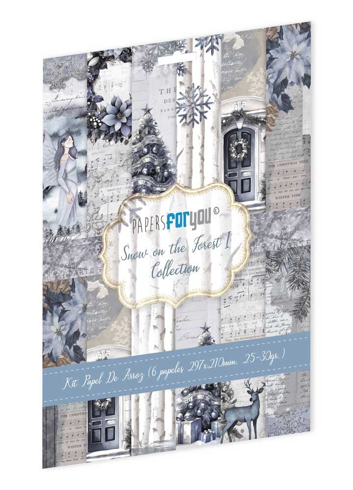 Papers For You Snow on the Forest I Rice Paper Kit (6pcs) (PFY-12423) (DISCONTINUED) Papers For You Snow on the Forest I Rice Paper Kit (6pcs) (PFY-12423) (DISCONTINUED)
