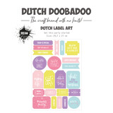 Dutch Doobadoo Dutch Paper Art Dream Plan Do Get This Party Started Die-Cuts (474.007.018) (DISCONTINUED)