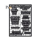 Pronty Crafts Purrrfect Paper Art Quotes A5 (472.750.008) (DISCONTINUED)
