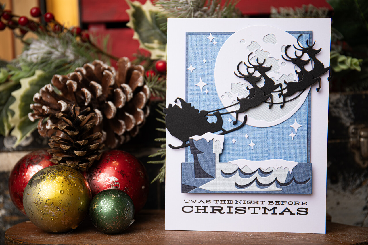 Sizzix Thinlits Die by Tim Holtz Reindeer Sleigh (8pcs) (666337) (DISCONTINUED) Sizzix Thinlits Die by Tim Holtz Reindeer Sleigh (8pcs) (666337) (DISCONTINUED)