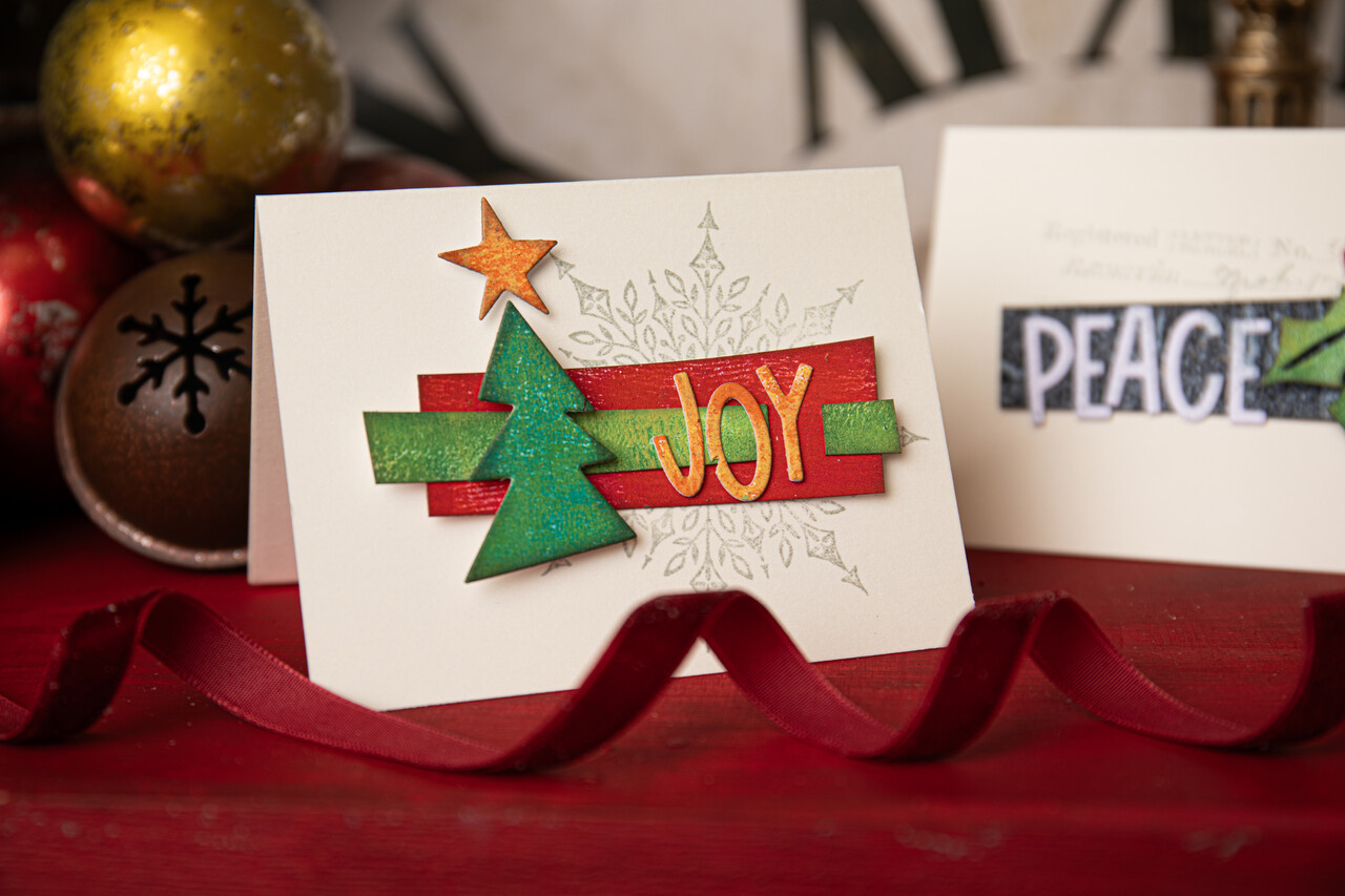 Sizzix Thinlits Die by Tim Holtz Big Tidings (11pcs) (666330) (DISCONTINUED) Sizzix Thinlits Die by Tim Holtz Big Tidings (11pcs) (666330) (DISCONTINUED)