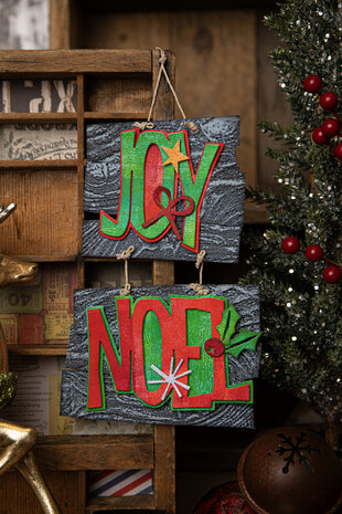 Sizzix Thinlits Die by Tim Holtz Big Tidings (11pcs) (666330) (DISCONTINUED) Sizzix Thinlits Die by Tim Holtz Big Tidings (11pcs) (666330) (DISCONTINUED)