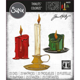 Sizzix Thinlits Colorize by Tim Holtz Candleshop (23pcs) (666331) Sizzix Thinlits Colorize by Tim Holtz Candleshop (23pcs) (666331)