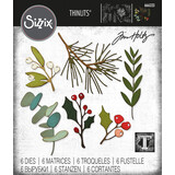 Sizzix Thinlits Die by Tim Holtz Festive Gatherings (6pcs) (666333) Sizzix Thinlits Die by Tim Holtz Festive Gatherings (6pcs) (666333)