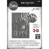 Sizzix 3D Texture Fades by Tim Holtz Woodgrain (666297) (DISCONTINUED)