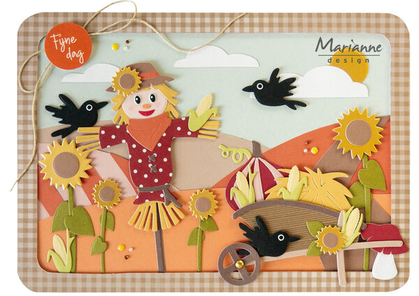 Marianne Design Craftable by Marleen Wheelbarrow (CR1634) (DISCONTINUED) Marianne Design Craftable by Marleen Wheelbarrow (CR1634) (DISCONTINUED)
